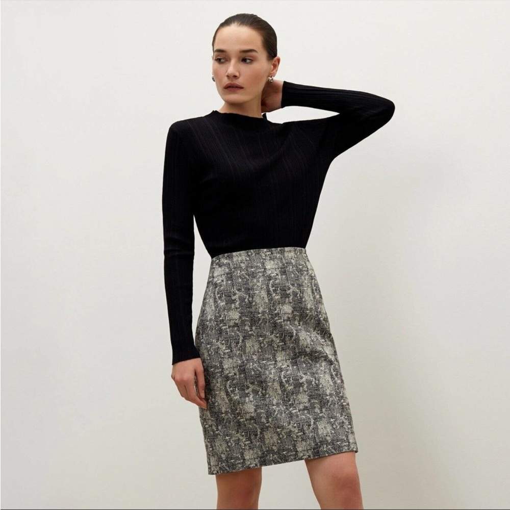 MM LaFleur Italian Pencil Skirt